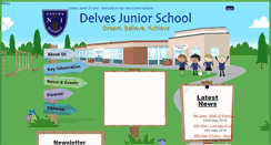 Desktop Screenshot of delvesjunior.co.uk